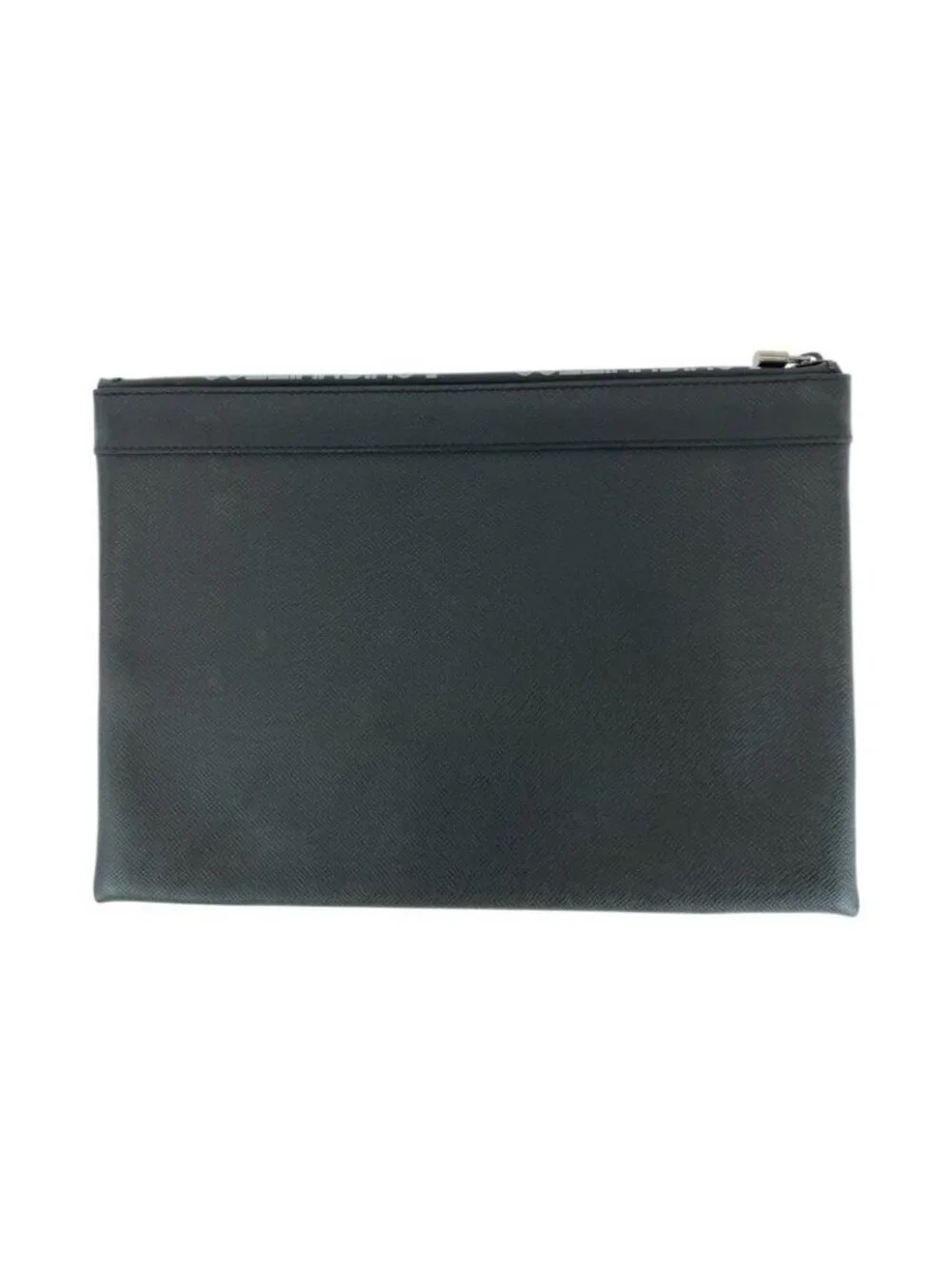 Louis Vuitton Taiga Pochette Apollo Black Silver Hardware Leather Clutch - Picture 2 of 9